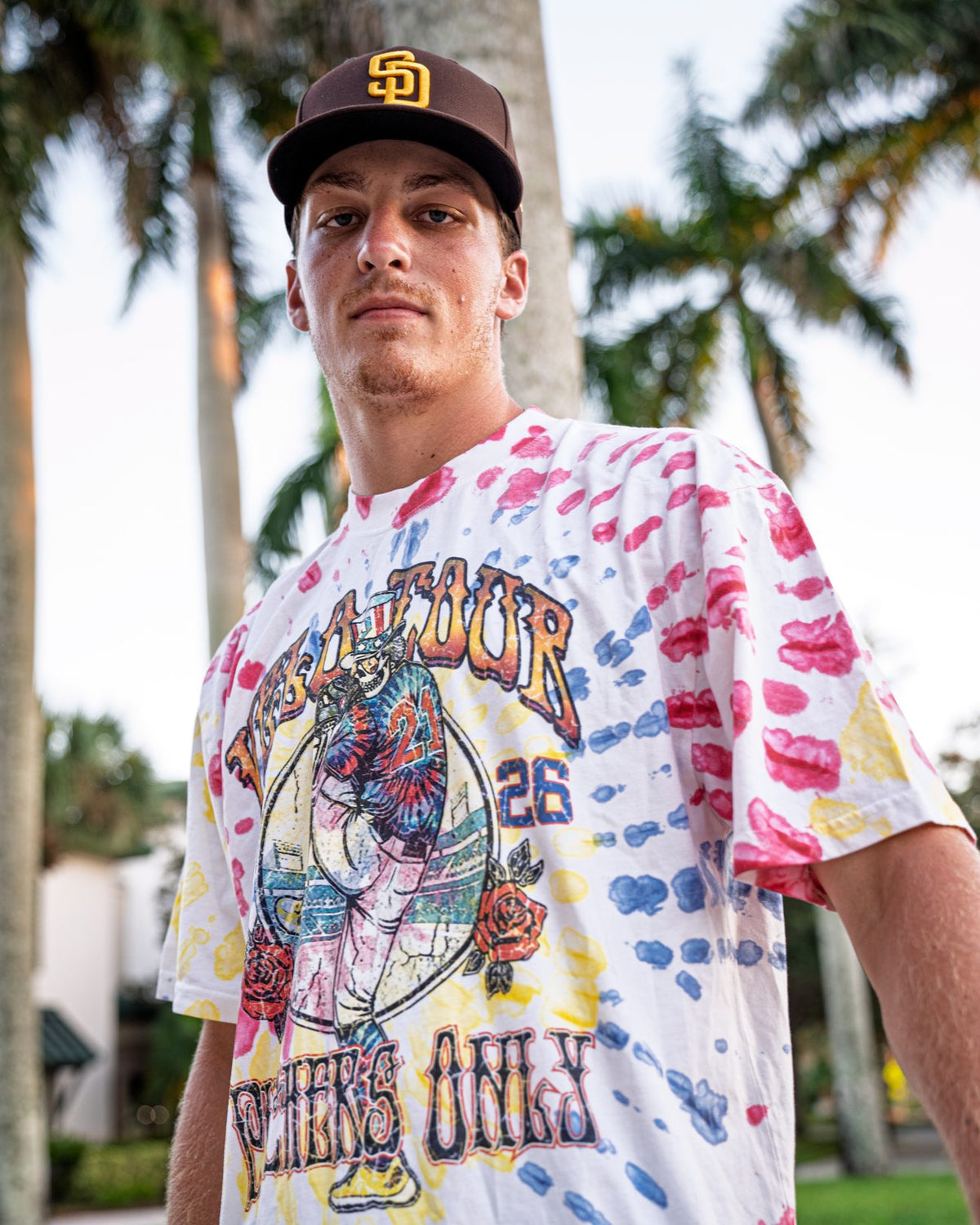 Youth Tie-Dye Tour Tee - Lifestyle - Pitchers Only