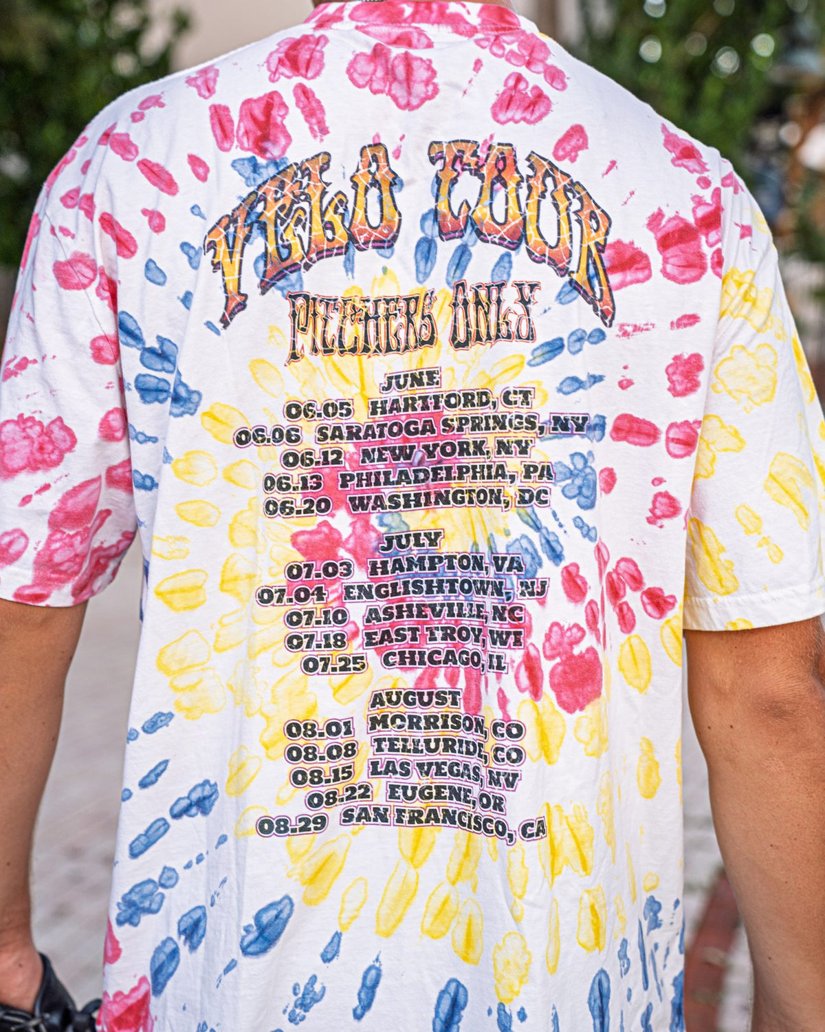 Tie-Dye Tour Tee - Lifestyle - Pitchers Only
