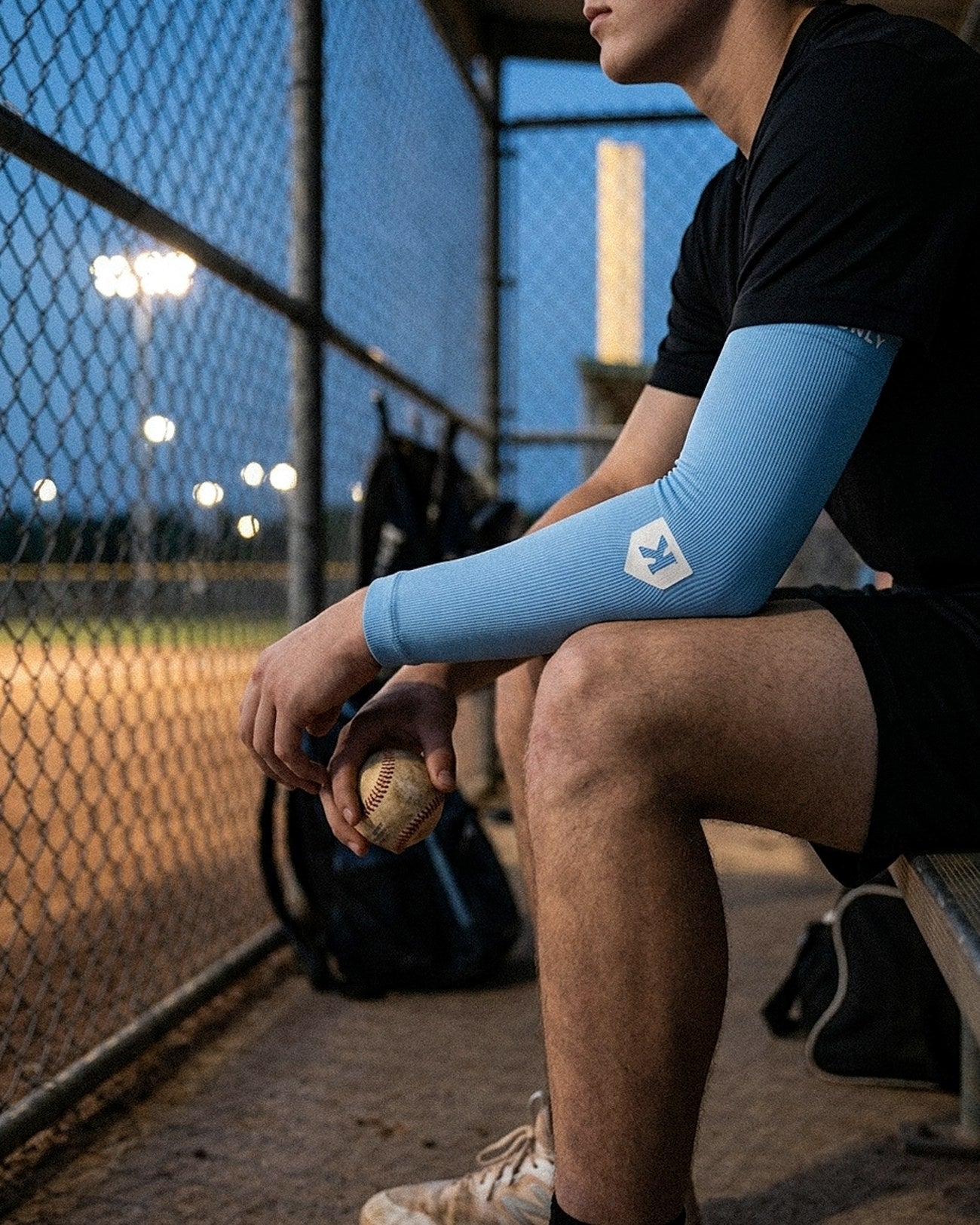 Sky Blue Arm Sleeve — on-field
