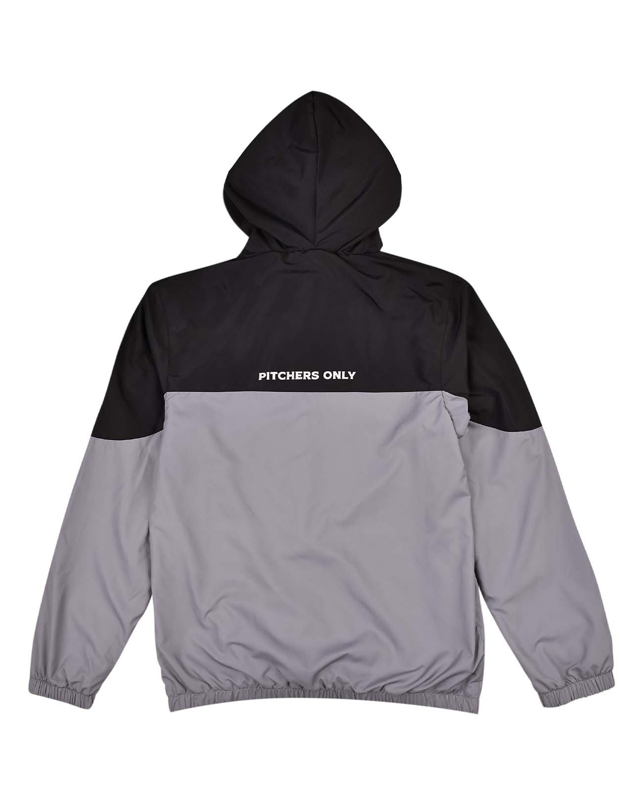 Black/Charcoal Gray Windbreaker