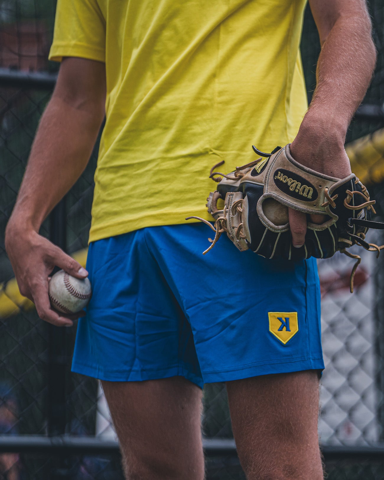 Bold Collection - Blue Training Shorts