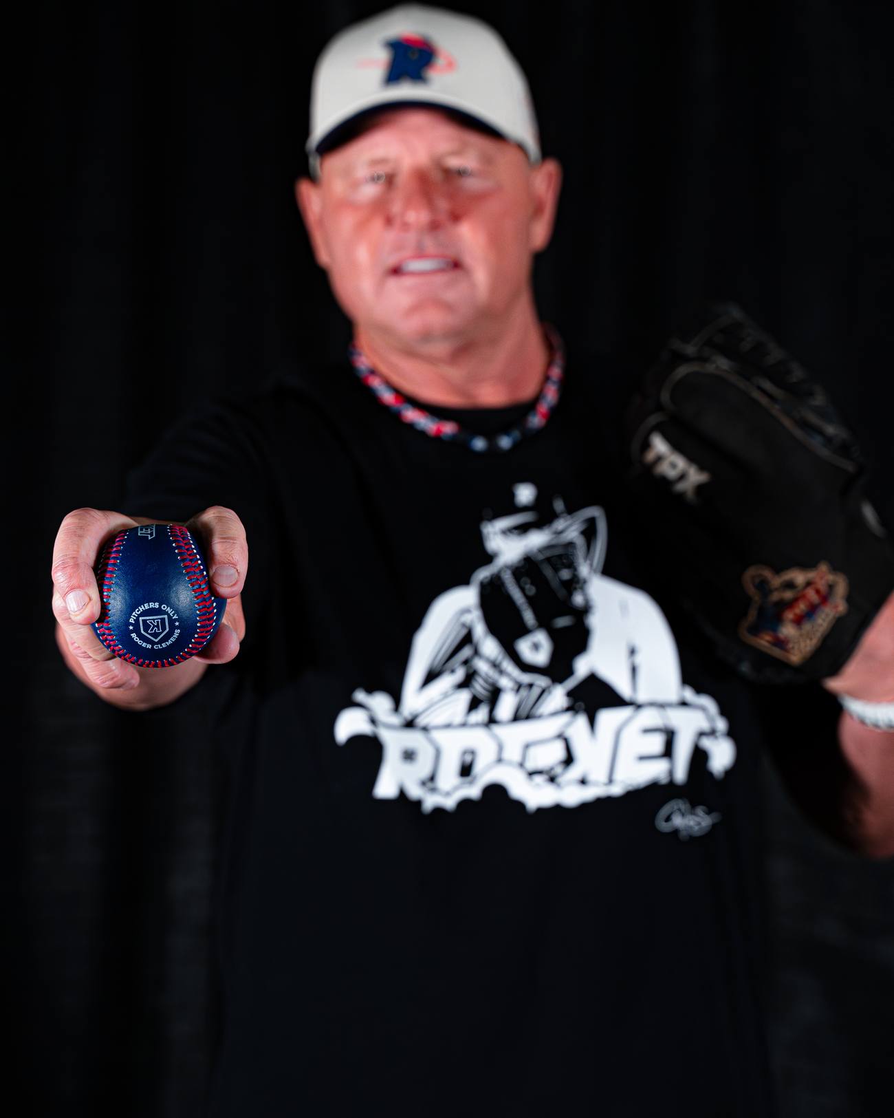 Pitchers Only Rocket Baseball - product lifestyle photo
