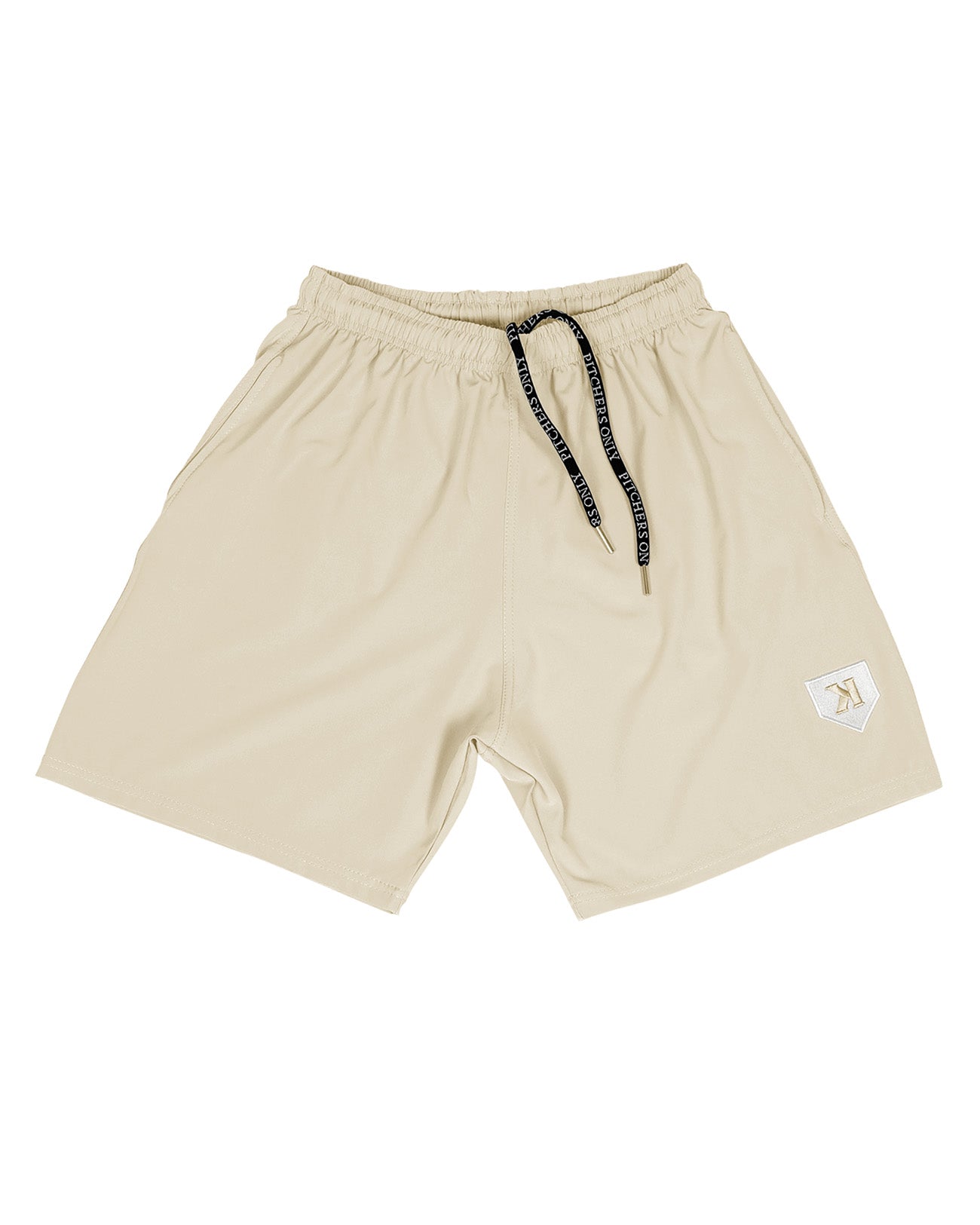 Cream Training Shorts