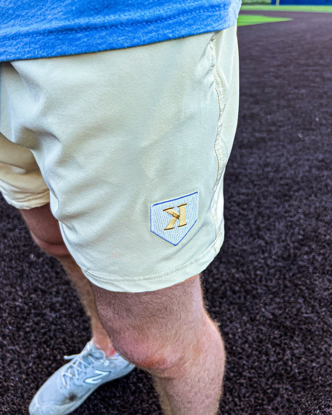 Cream Training Shorts