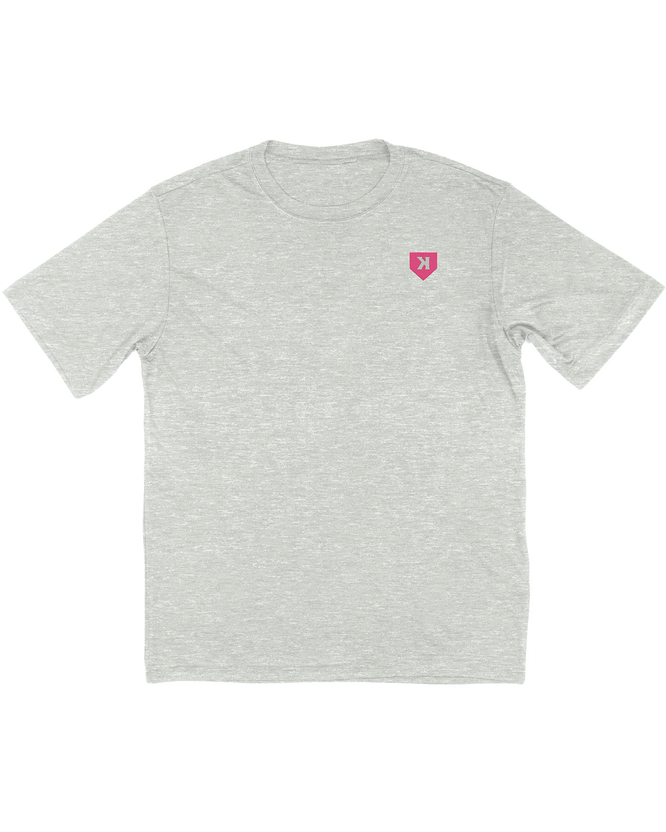 YOUTH Gray Pinktober Performance Tee