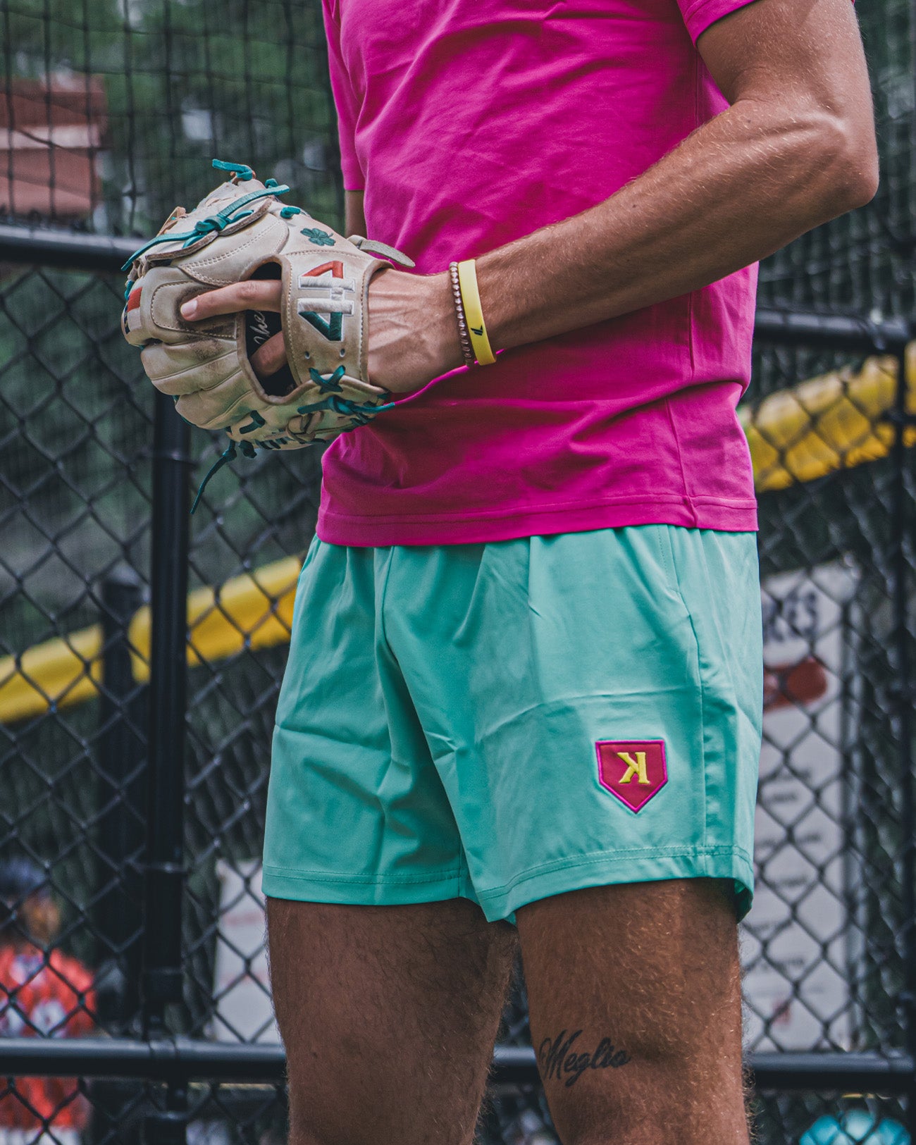 Bold Collection - Mint Green Training Shorts