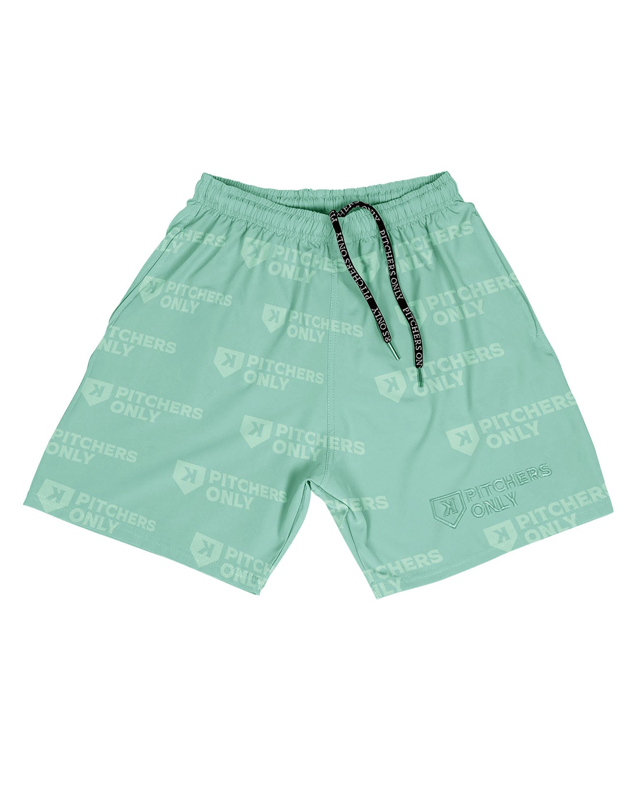 YOUTH Mint All-Over Print Training Shorts