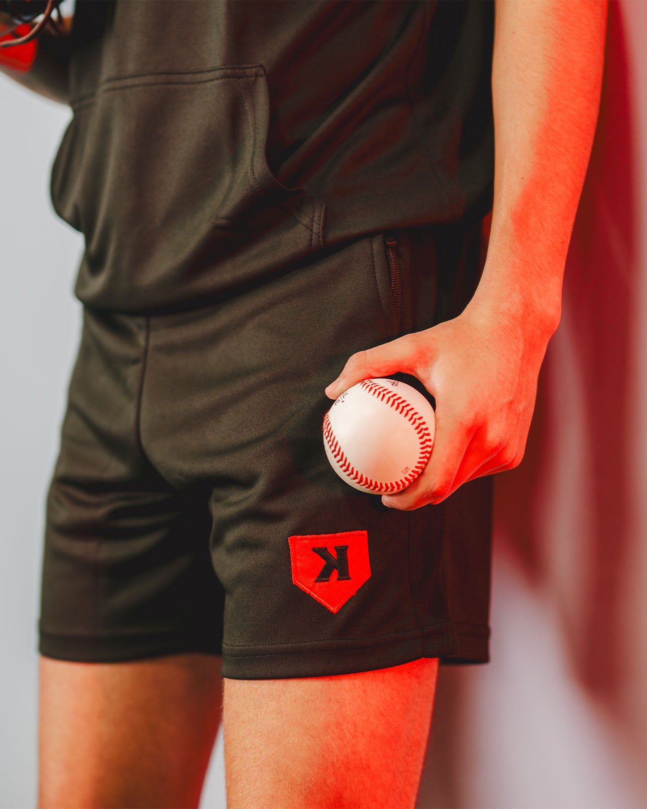 Black/Red Performance Shorts
