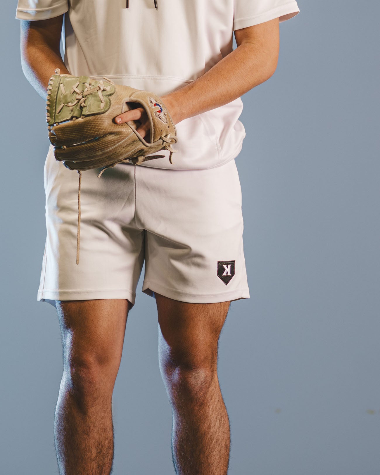 White/Black Performance Shorts