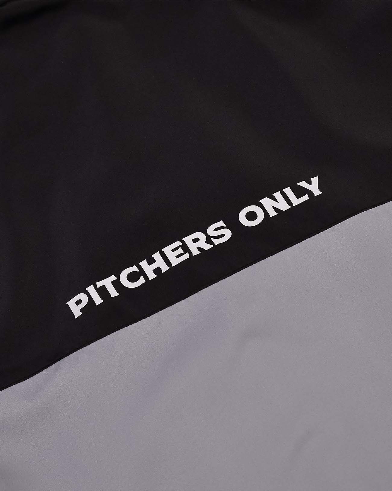 Black/Charcoal Gray Windbreaker