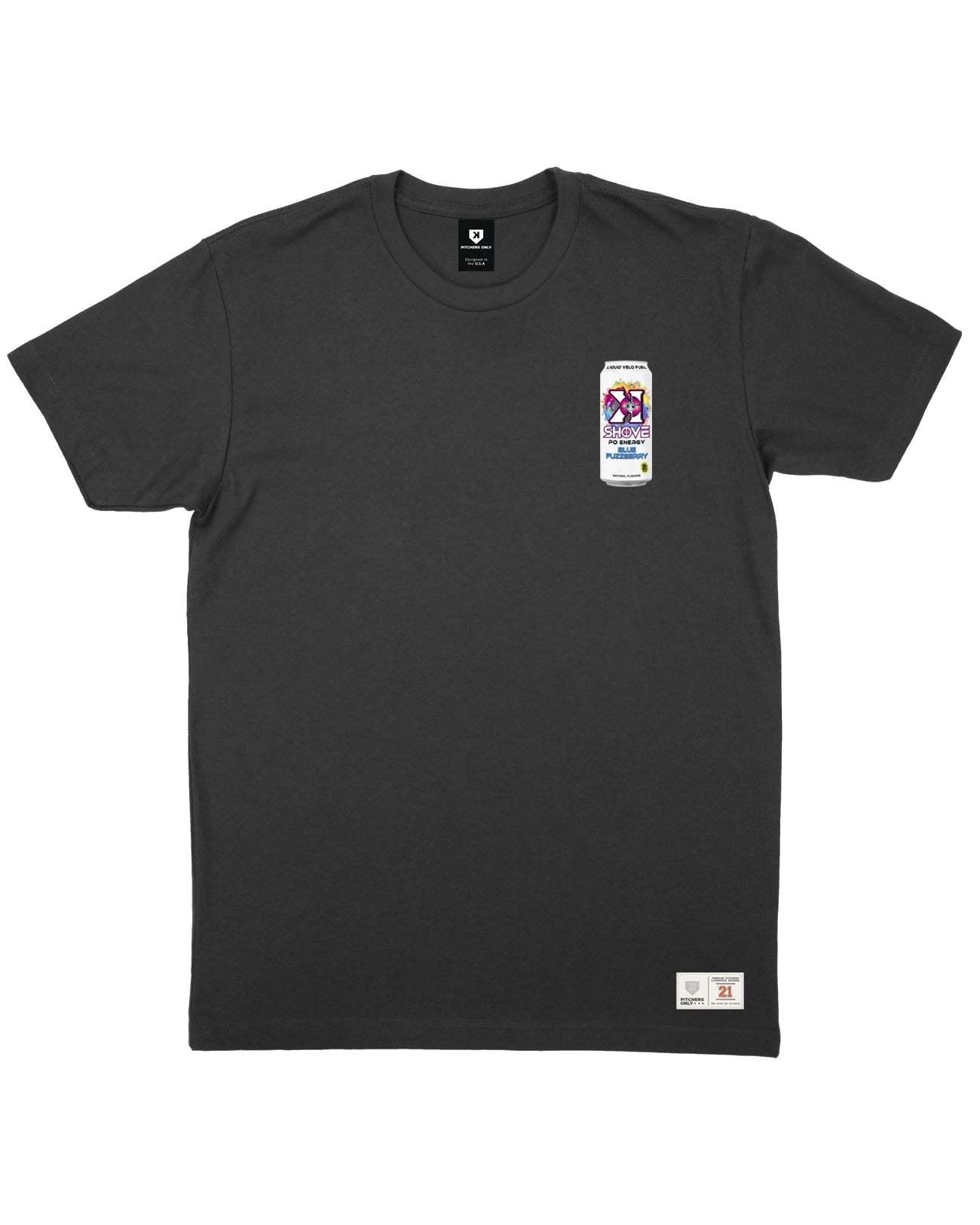 Blue Fuzzberry Tee - Pitchers Only