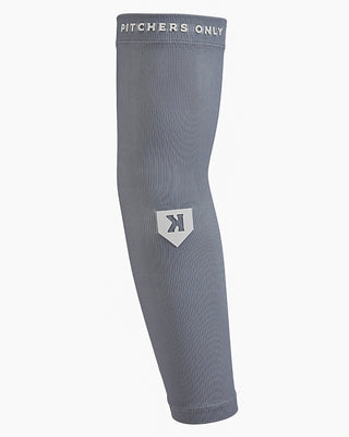 Graduated Compression Pitcher Arm Sleeve - Charcoal