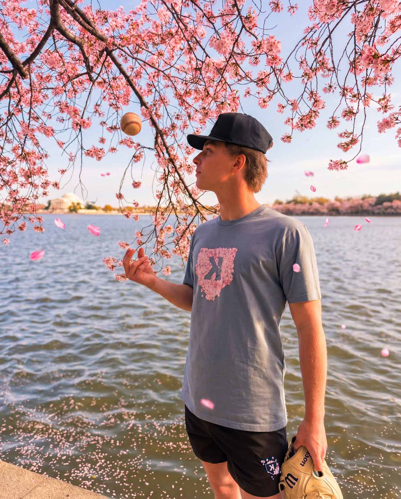 Cherry Blossom Shorts - On Field - Pitchers Only