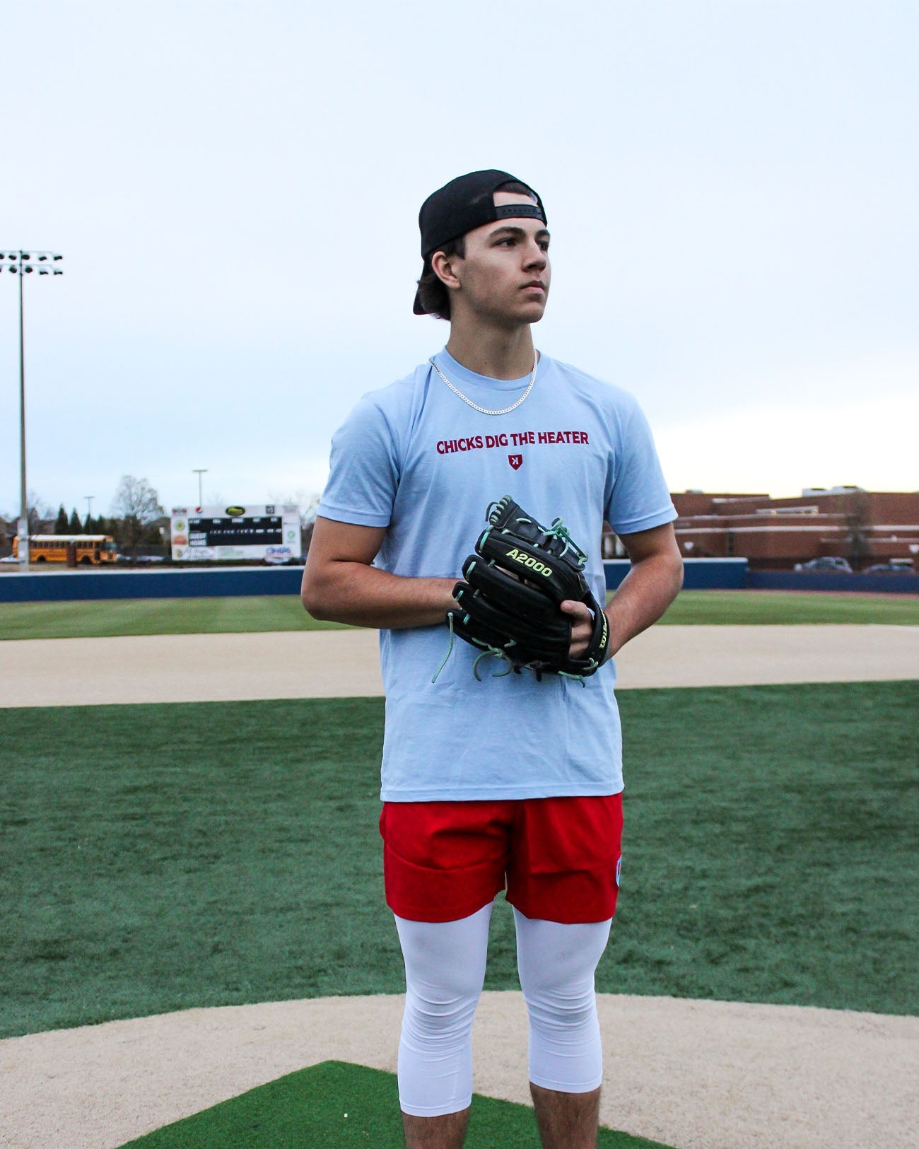 Chicks Dig the Heater Tee - Pitchers Only