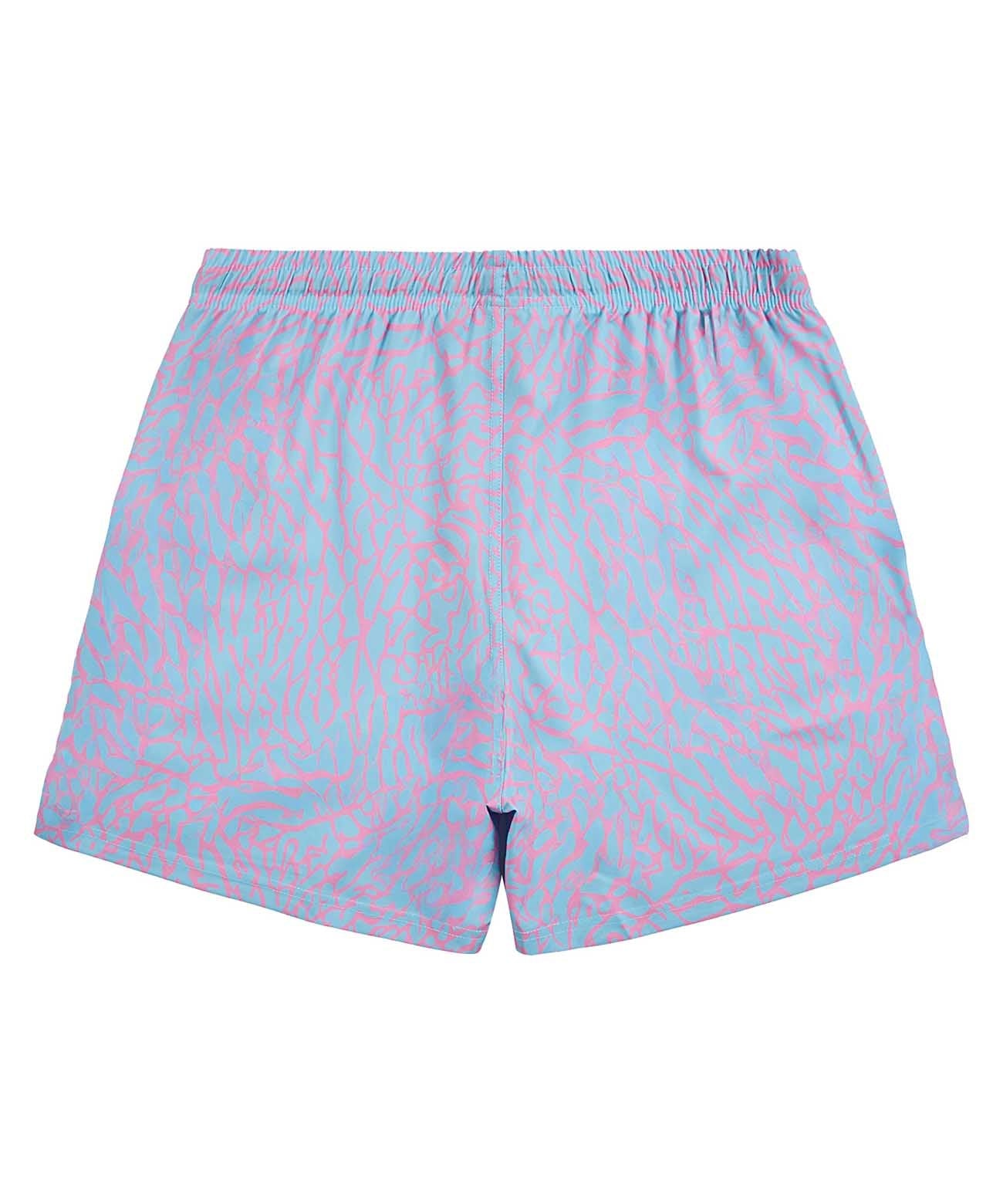 Cotton Candy Elephant Print Shorts - Pitchers Only