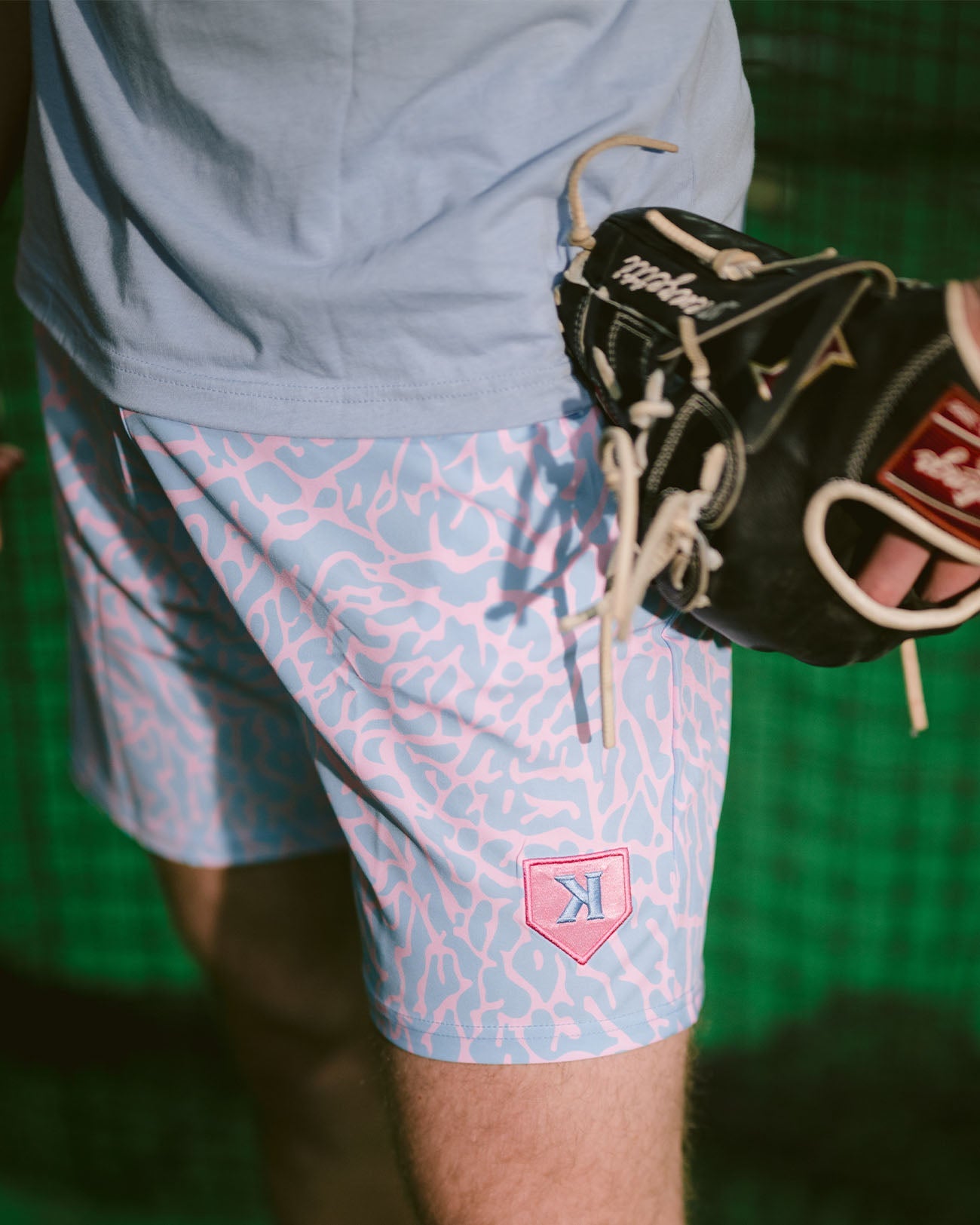 Cotton Candy Elephant Print Shorts - Pitchers Only