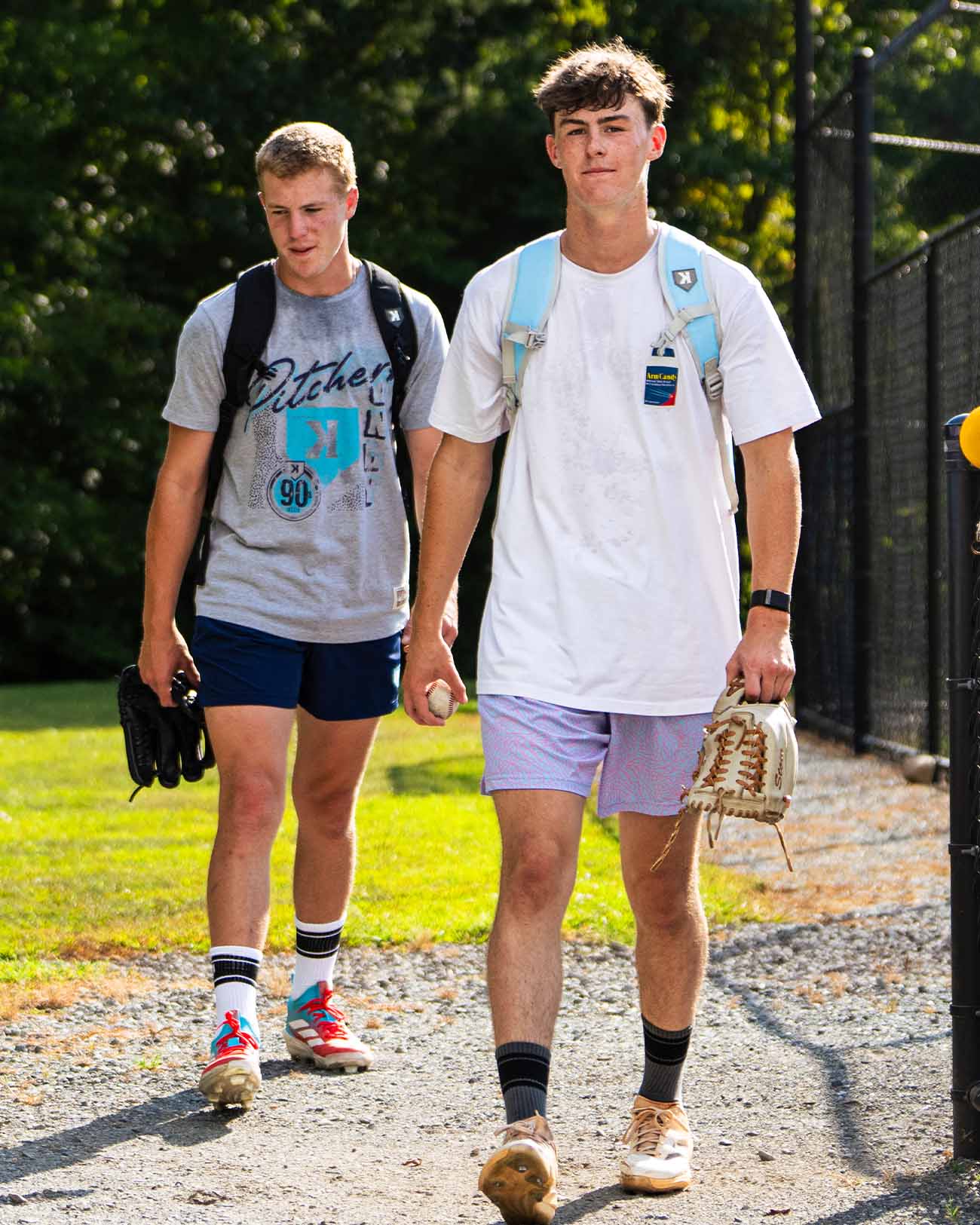 Cotton Candy Elephant Print Shorts - Pitchers Only