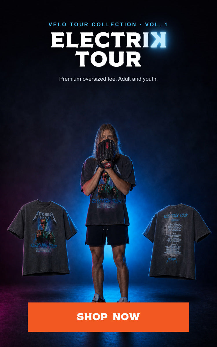 Velo Tour Collection Vol. 1 — Electrik Tour Washed Tee, adult and youth