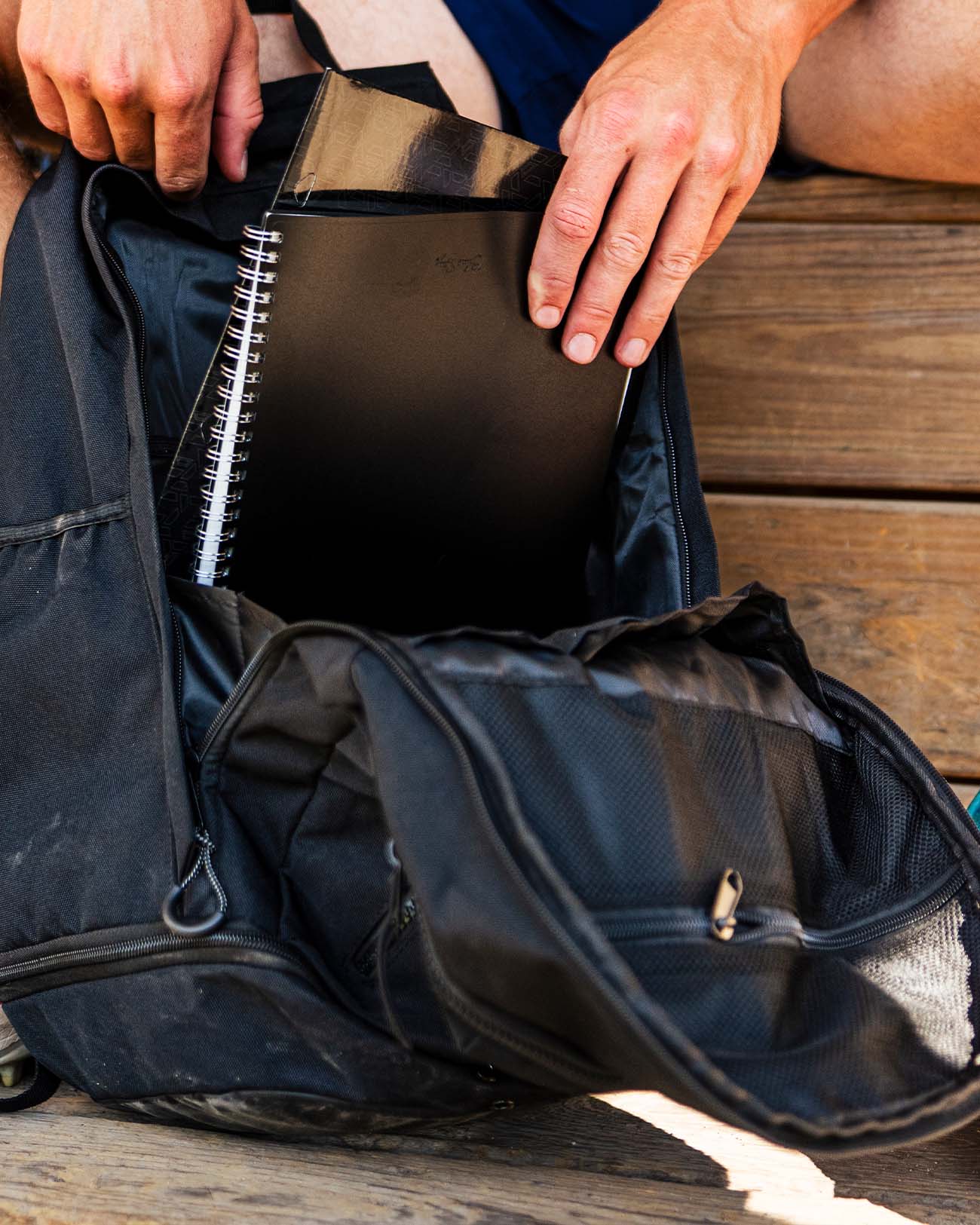 Extra Innings Backpack - Black - Pitchers Only