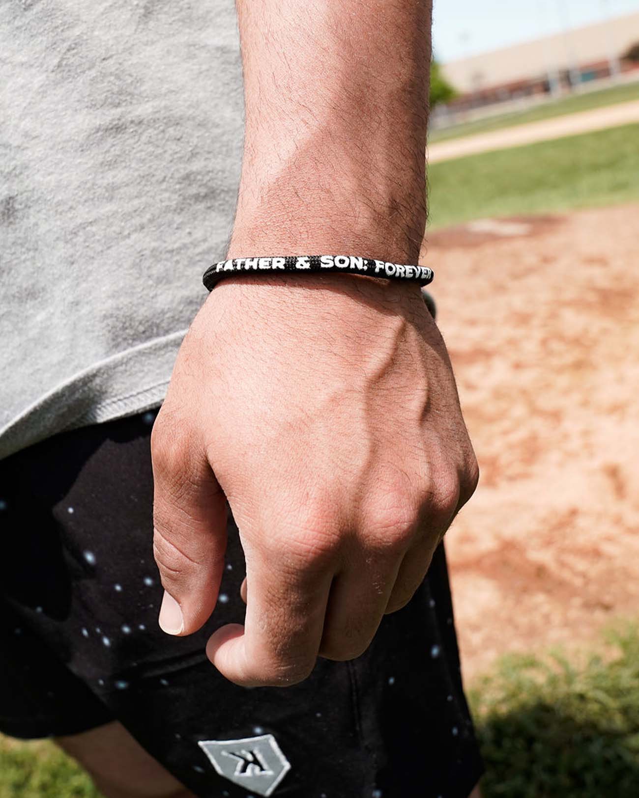 Father & Son: Forever Throwing Partners Bracelets - Pitchers Only