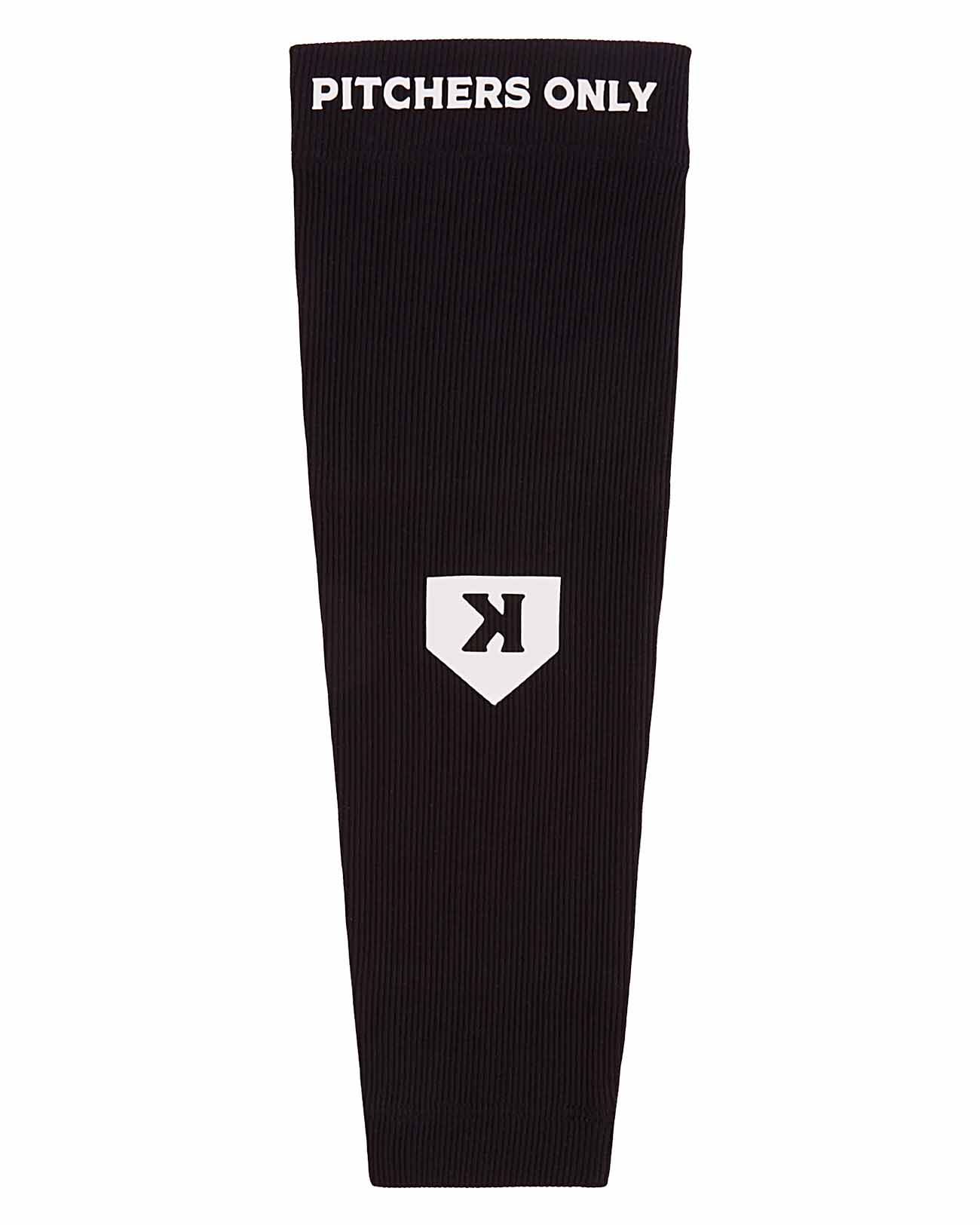 Graduated Compression Pitcher Arm Sleeve - Black - Pitchers Only