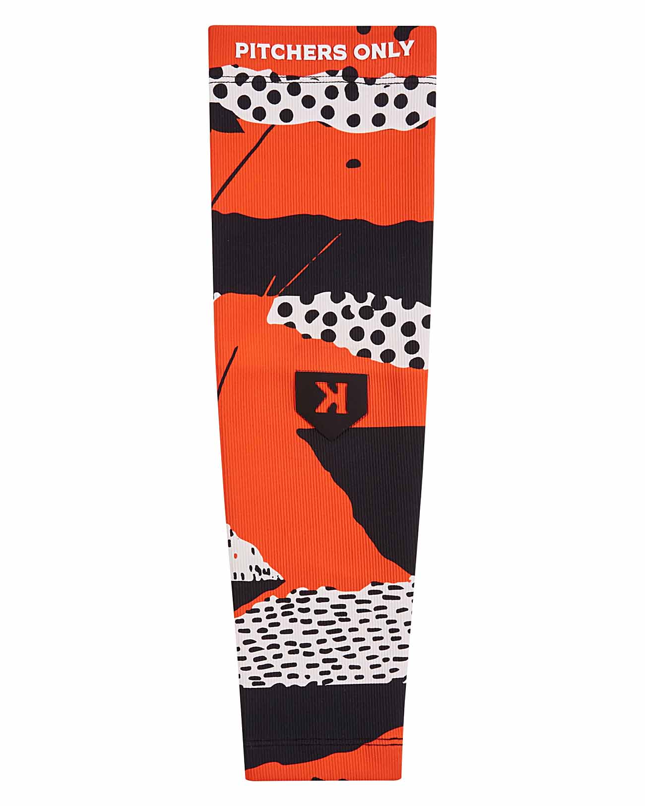 Graduated Compression Pitcher Arm Sleeve - Safari Print by Pitchers Only - back view
