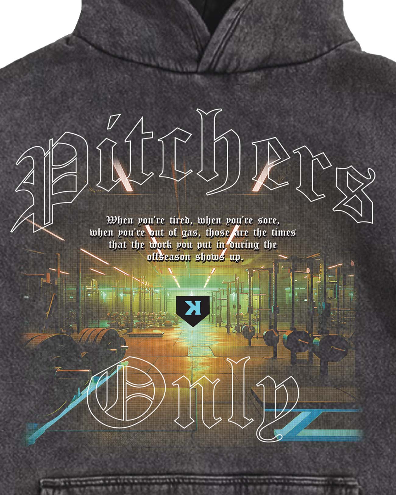 Grind Acid Wash Hoodie - Pitchers Only