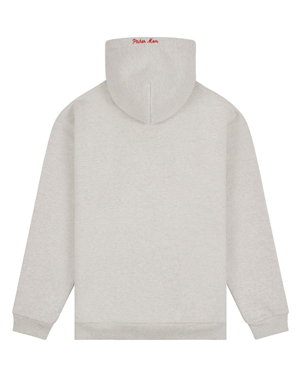 Mom Baseball Stitch Hoodie - Back - Pitchers Only