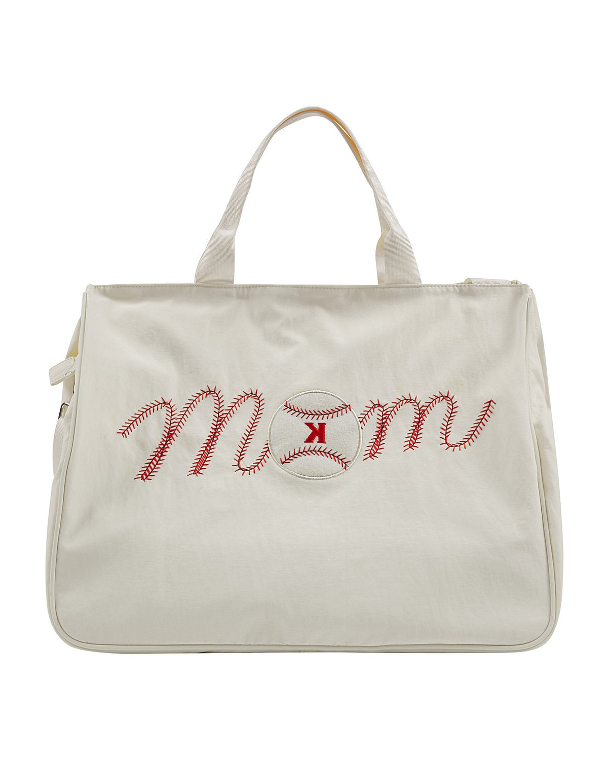 Mom Baseball Stitch Tote - Pitchers Only