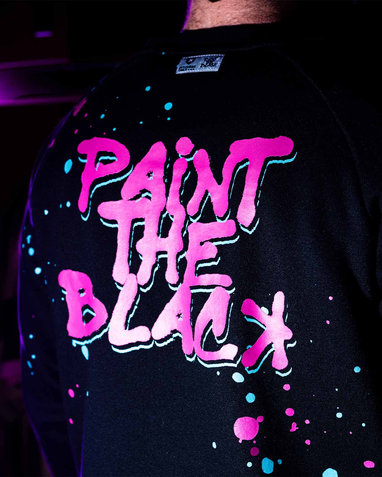 Paint The Black Crewneck - Vice City - Pitchers Only