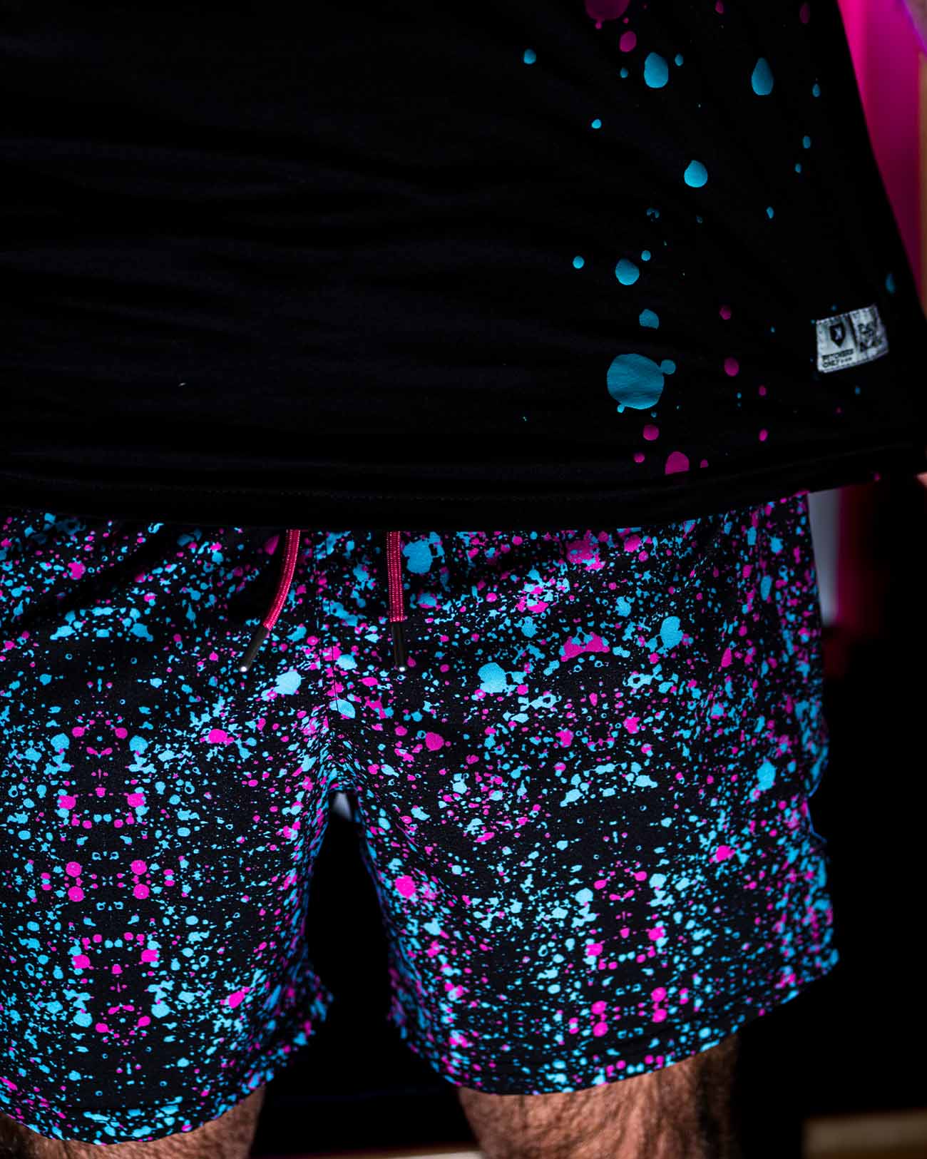 Paint The Black Shorts - Vice City - Pitchers Only