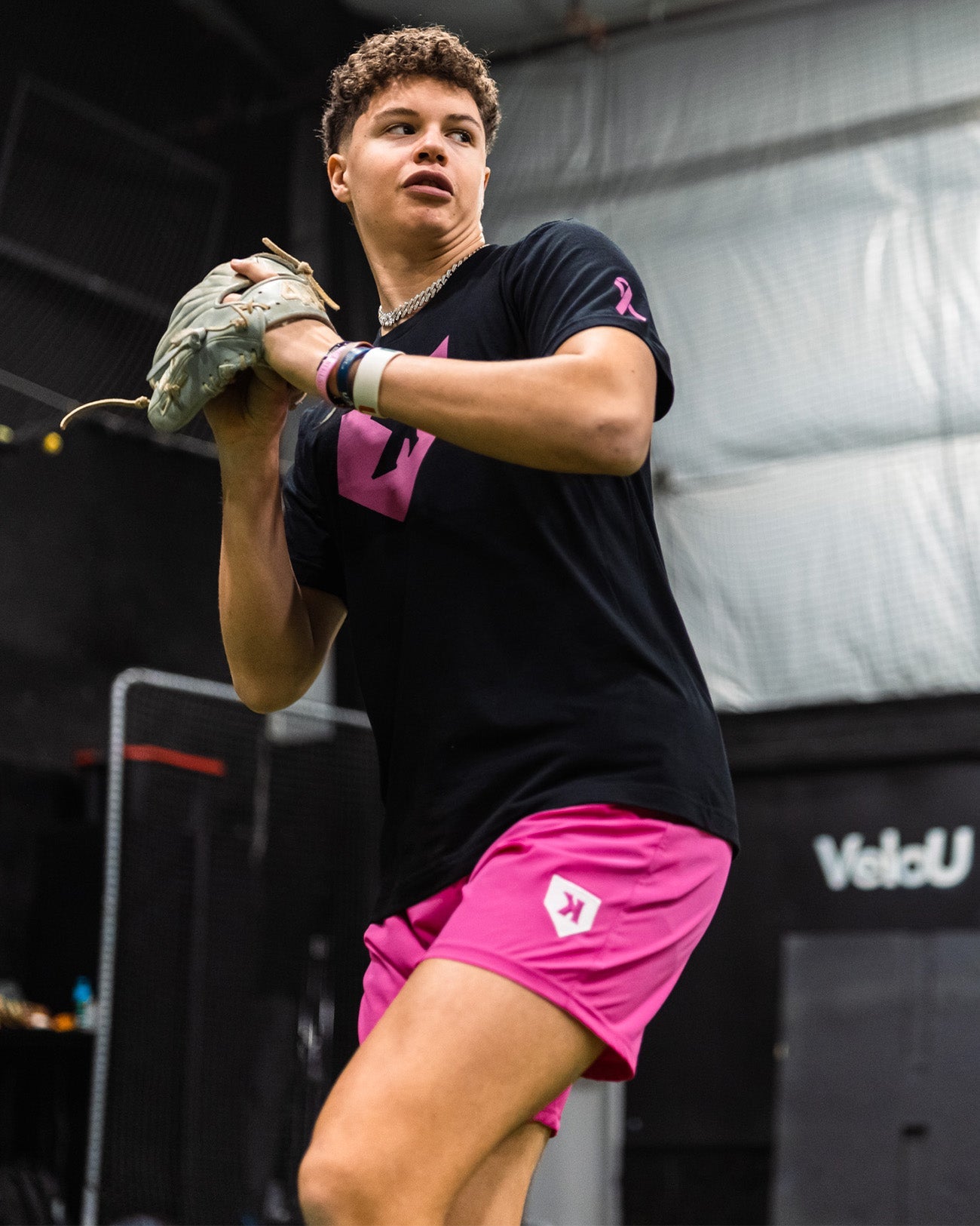 Pink Training Shorts - Pitchers Only