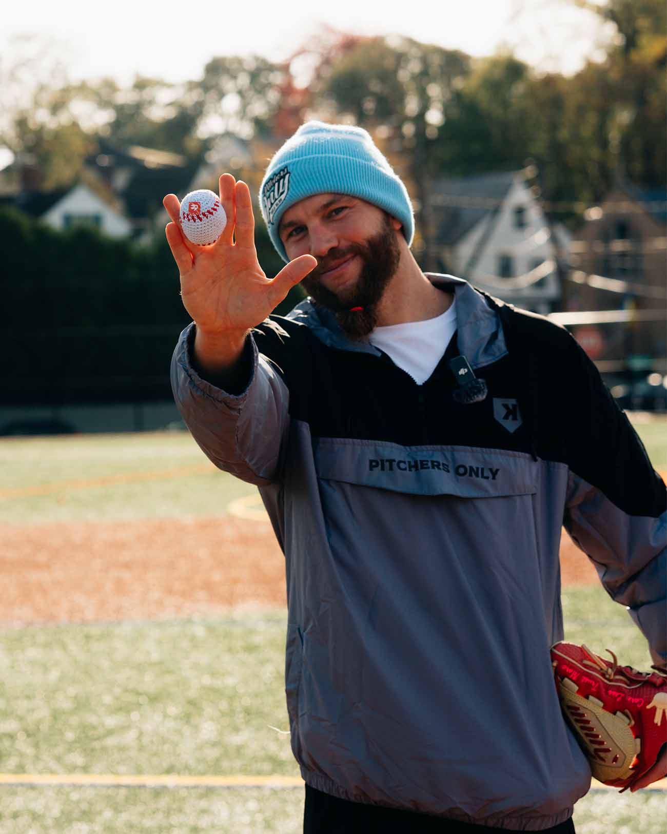 Pitchers Only x Robby Row Hacky Sack (3-pack) - lifestyle shot