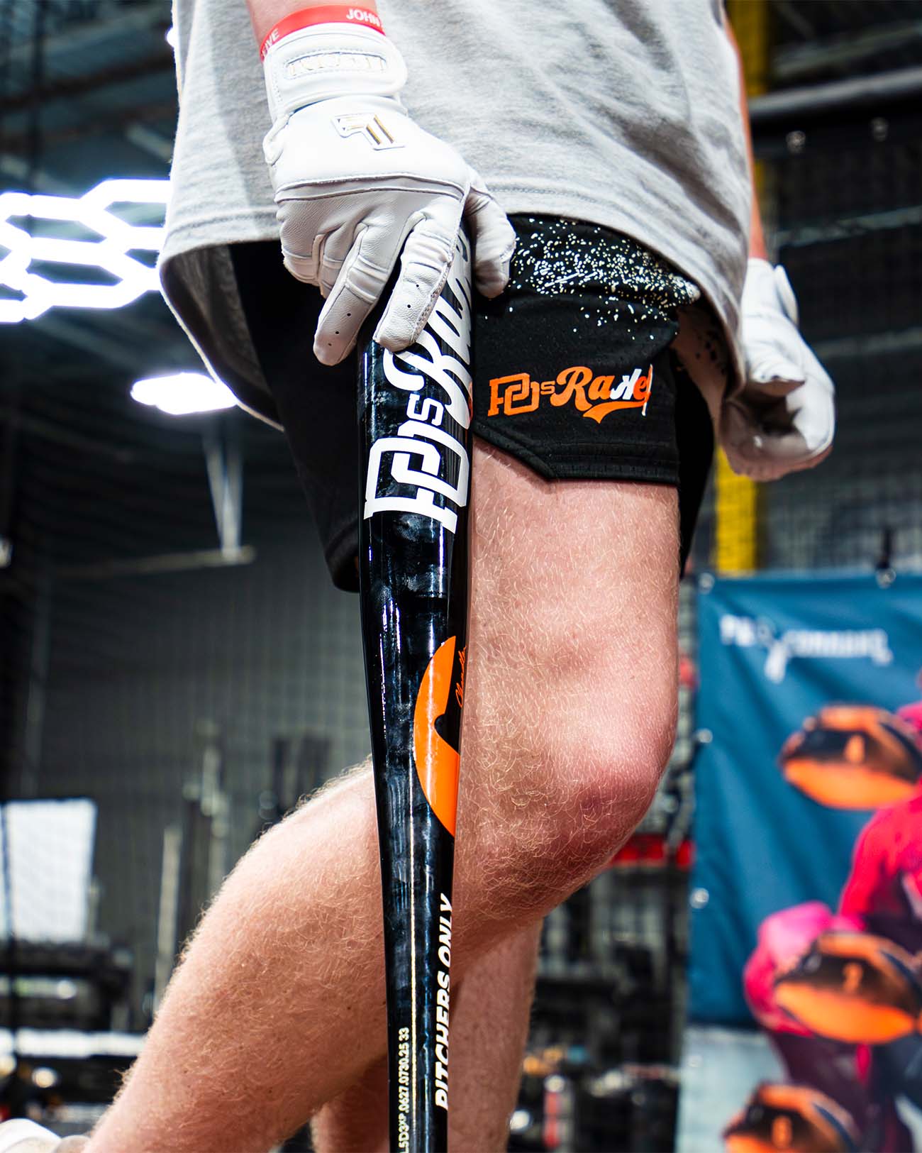 PO Rake Mesh Shorts - Black - Pitchers Only