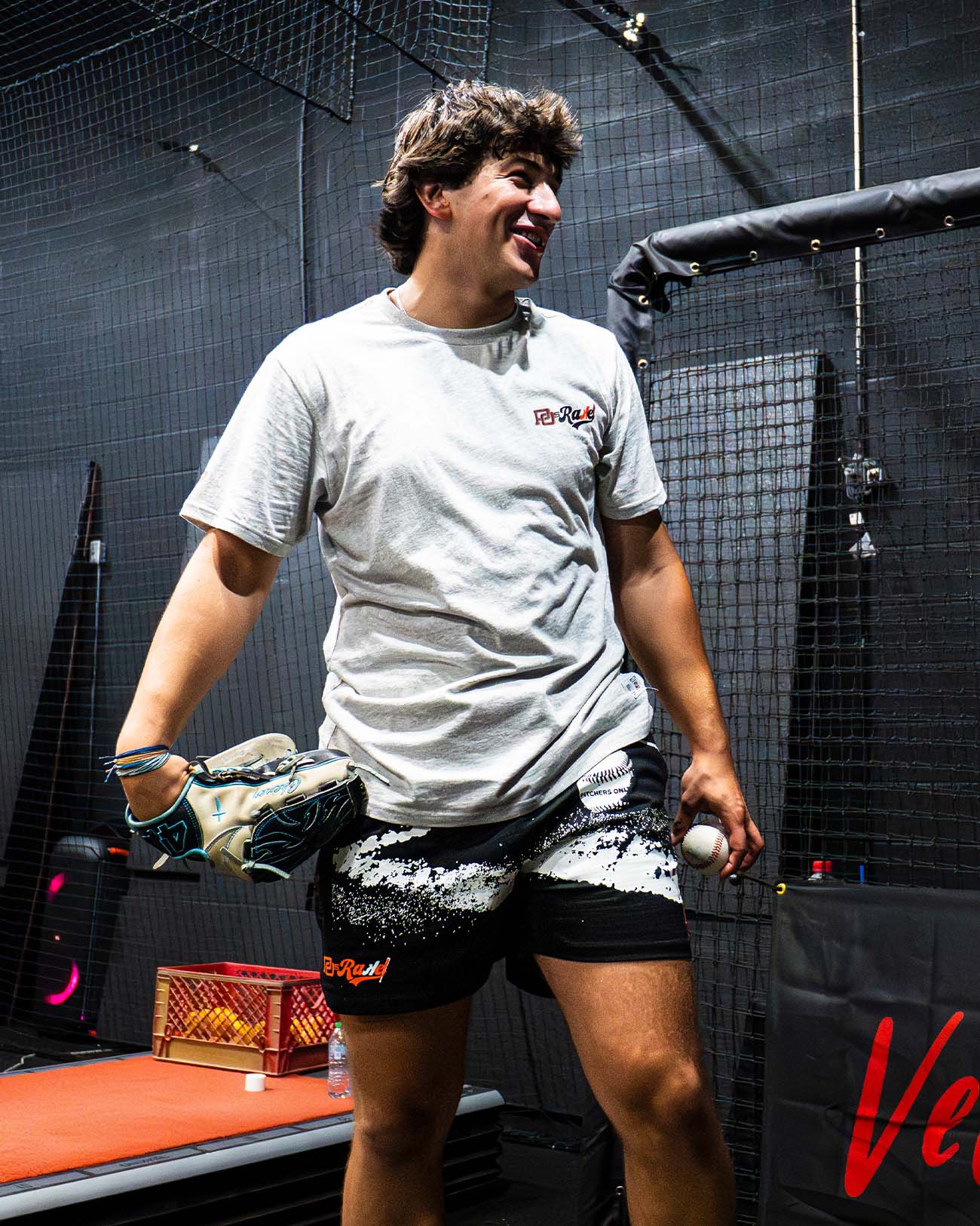 PO Rake Mesh Shorts - Black - Pitchers Only