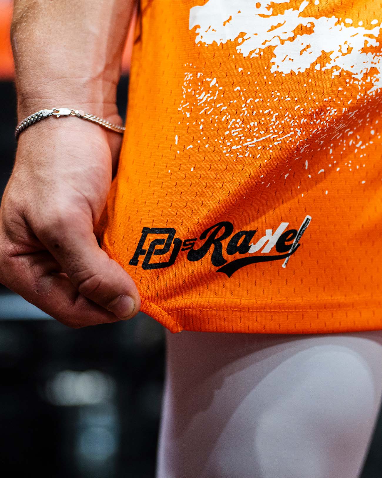 PO Rake Mesh Shorts - Orange - Pitchers Only