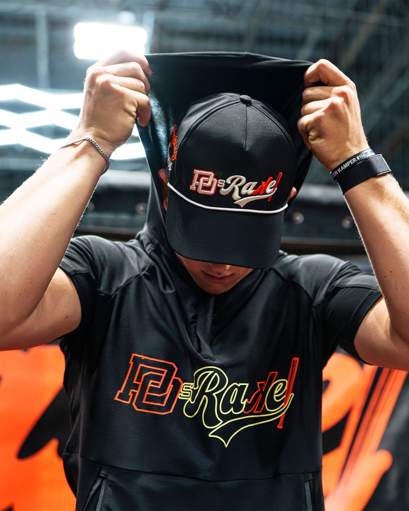 PO Rake Short Sleeve Hoodie - Pitchers Only