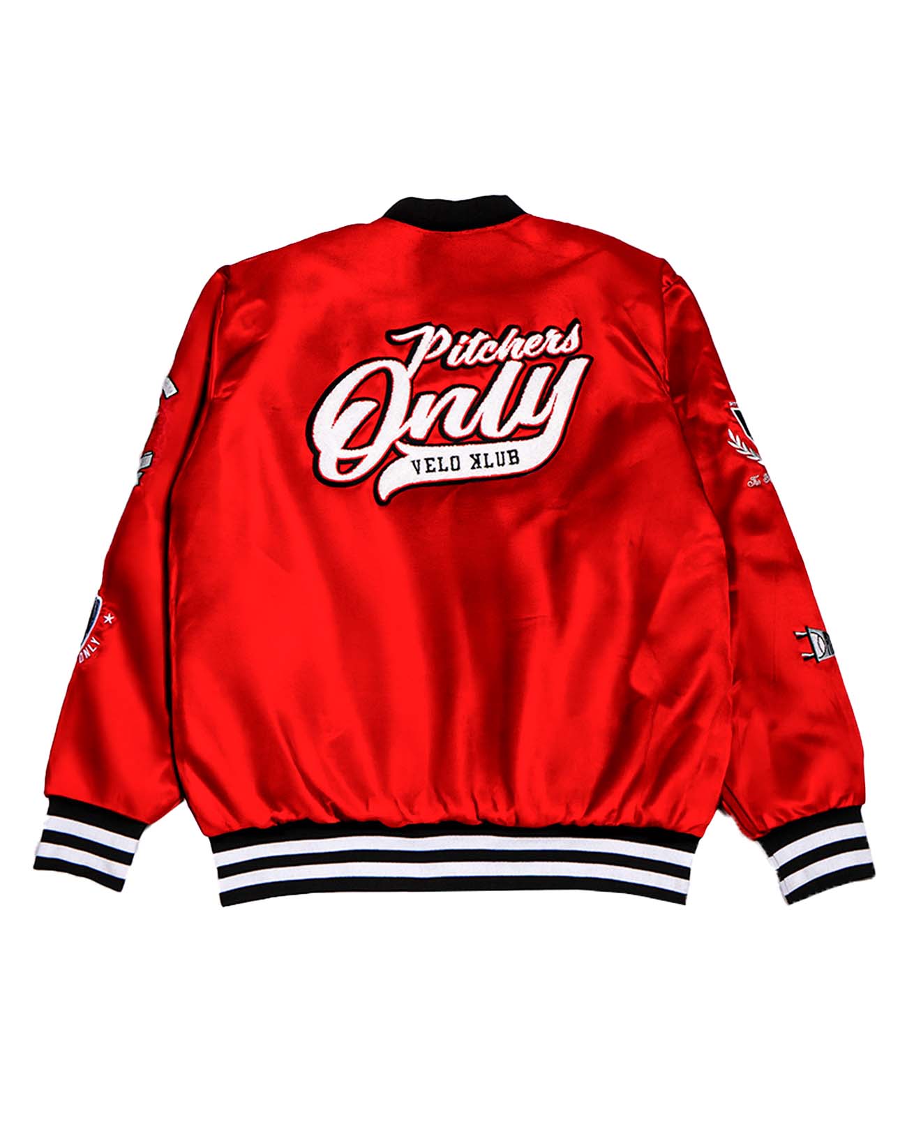 Red Velo Klub Bullpen Jacket - Pitchers Only
