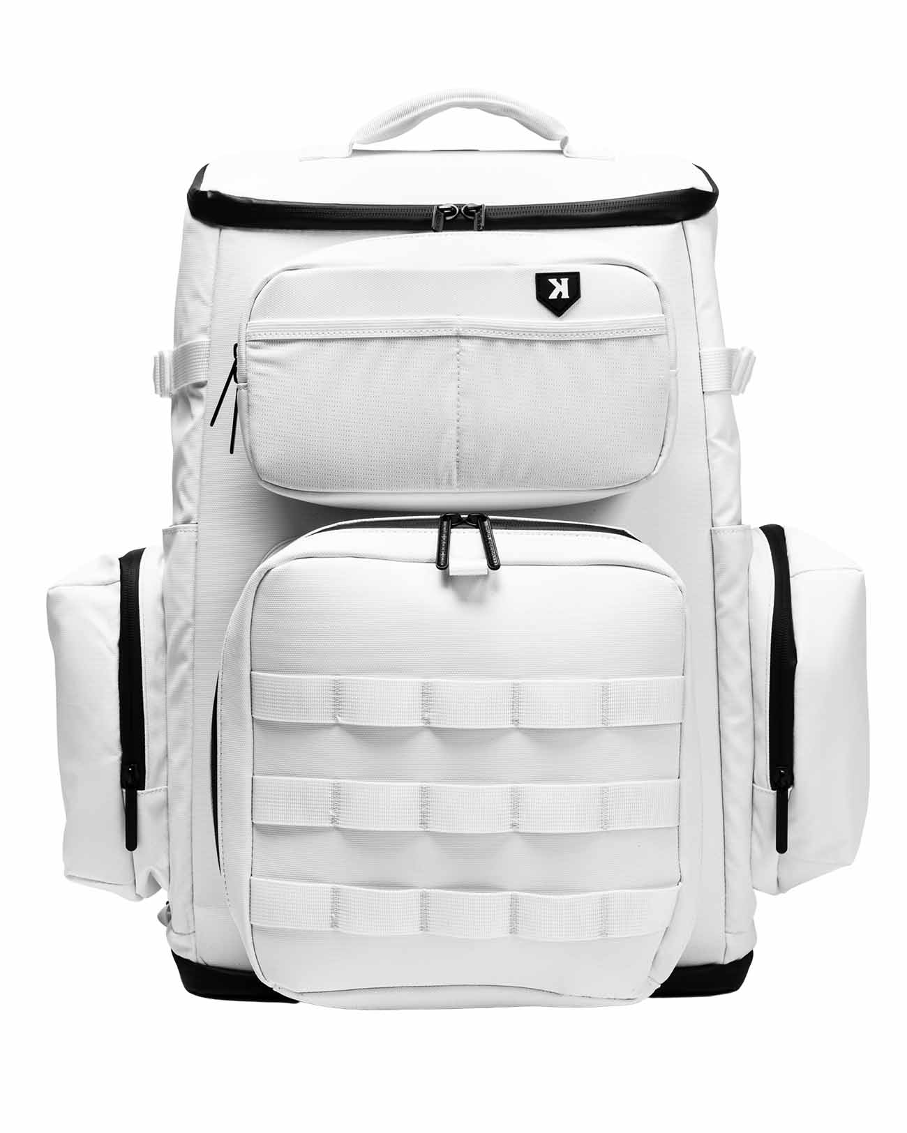 Pitchers Only White Shove Day Bag - Premium Baseball Bag