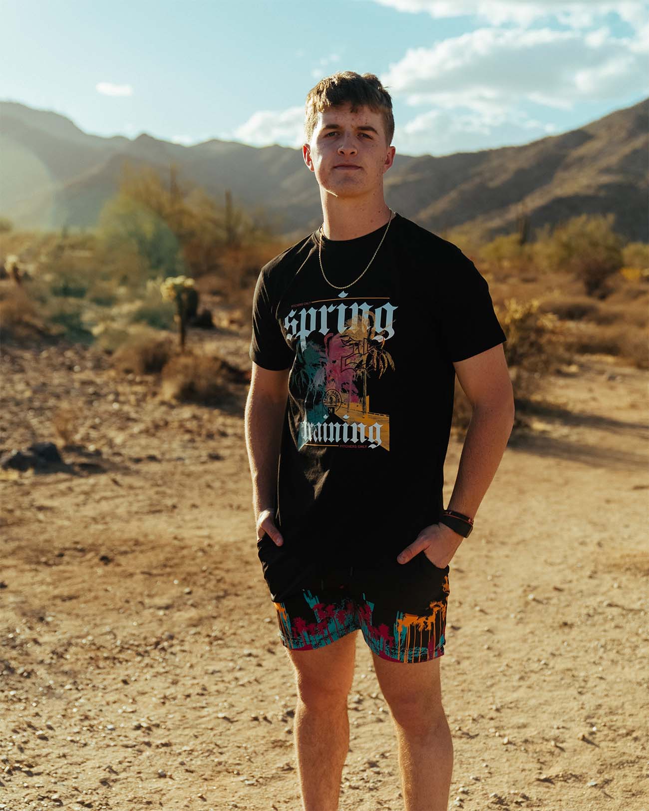 Spring Training Sunset Tee - Pitchers Only