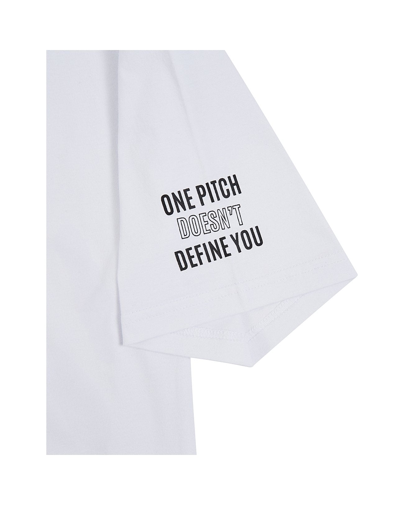 Youth One Pitch Tee back view with ANKIEL nameplate