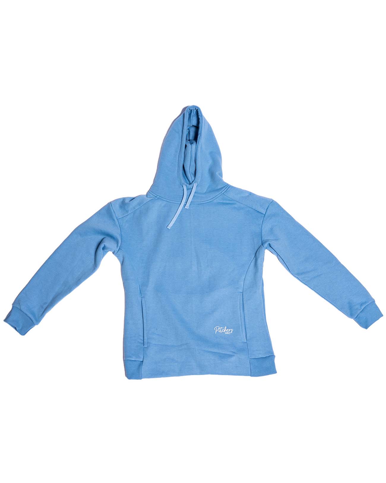 Women's Softball Sky Blue Hoodie - Pitchers Only