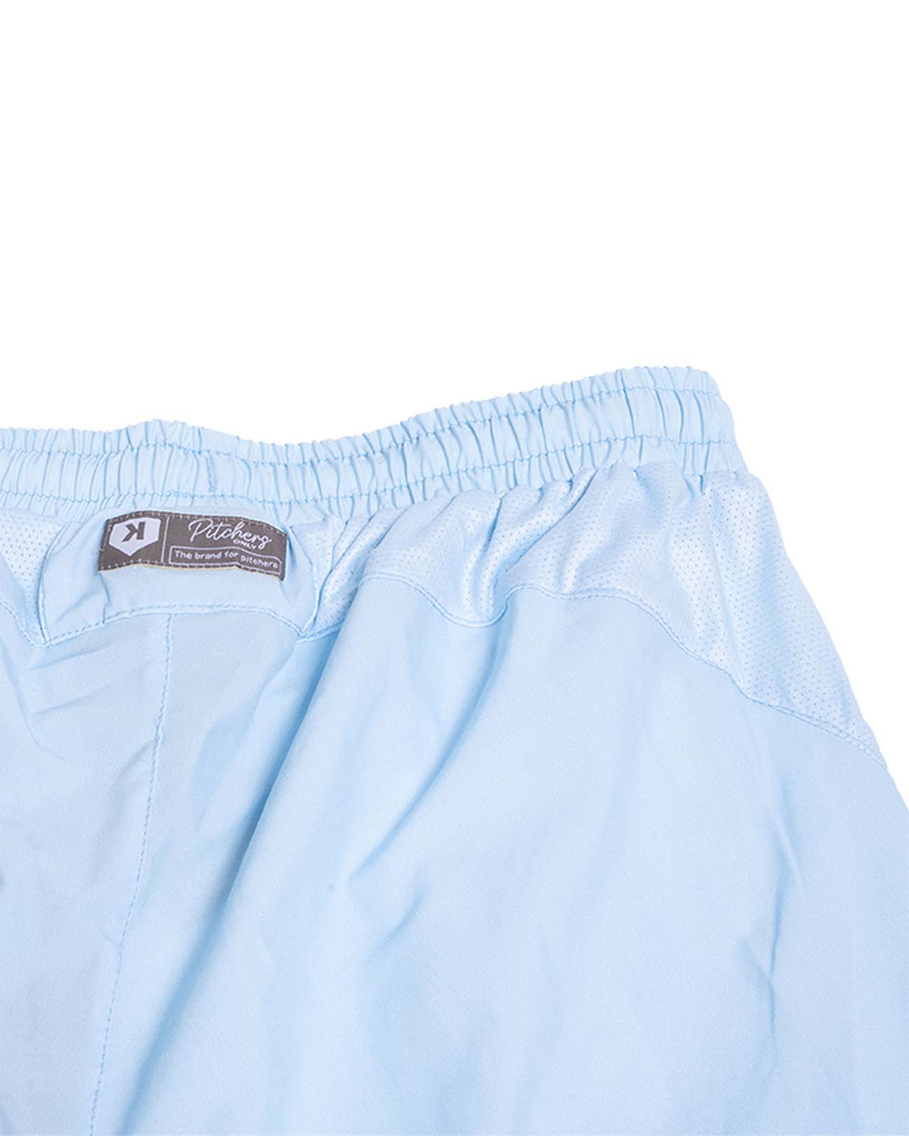 Women's Softball Sky Blue Training Shorts - Pitchers Only