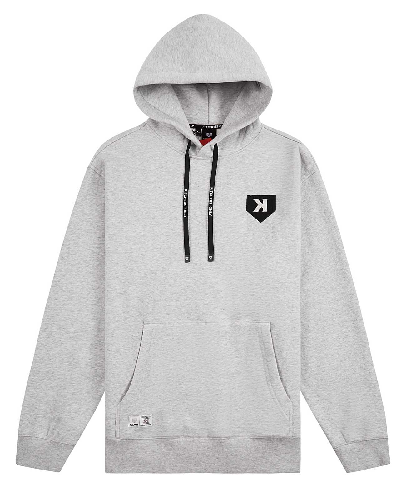 YOUTH Core Hoodie - Gray - Pitchers Only