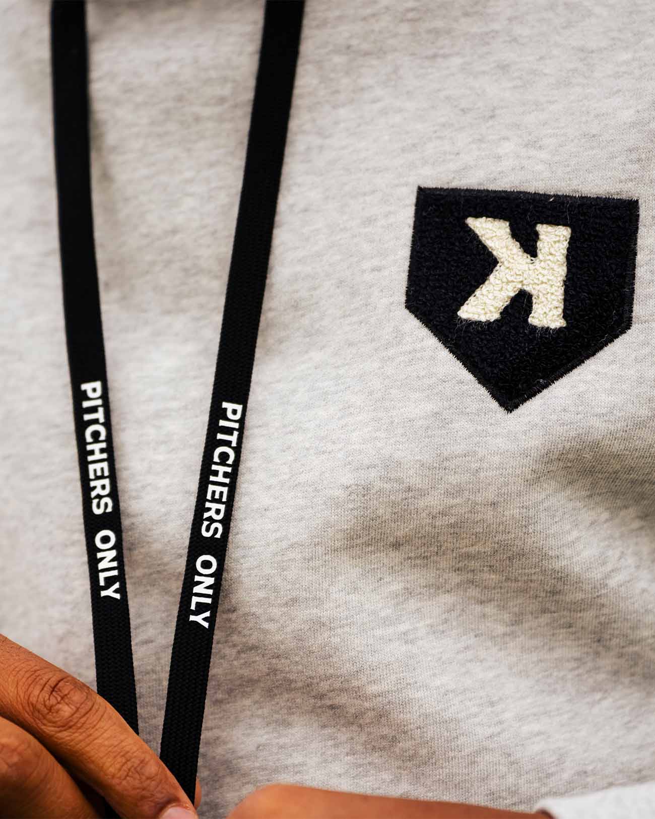 YOUTH Core Hoodie - Gray - Pitchers Only