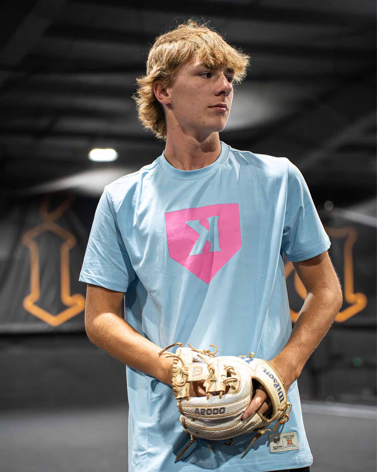 Cotton Candy Blue Tee - Pitchers Only