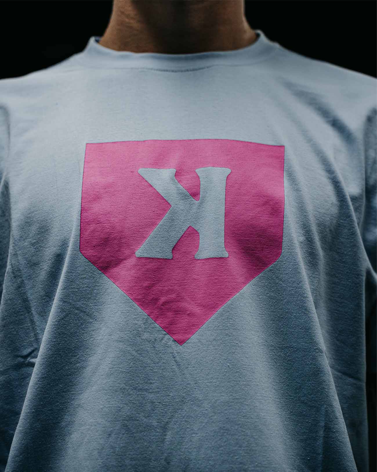 Cotton Candy Blue Tee - Pitchers Only