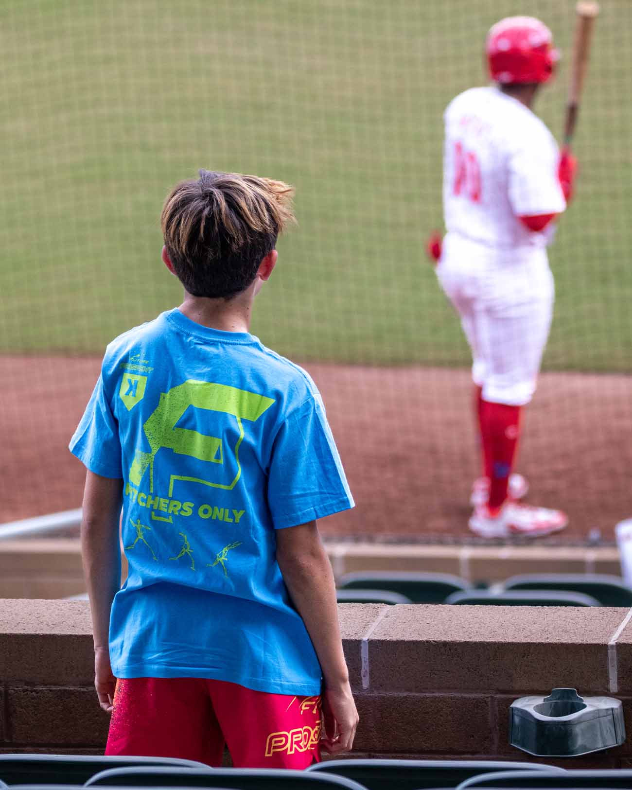 YOUTH Future Prospects Training Shorts - Virtual Pink - Pitchers Only