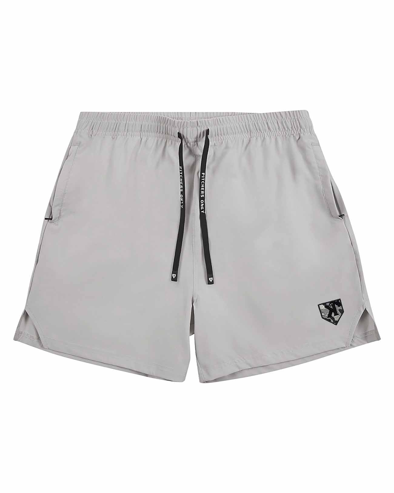 Pitchers Only Ghost Camo Training Shorts baseball training shorts - front view