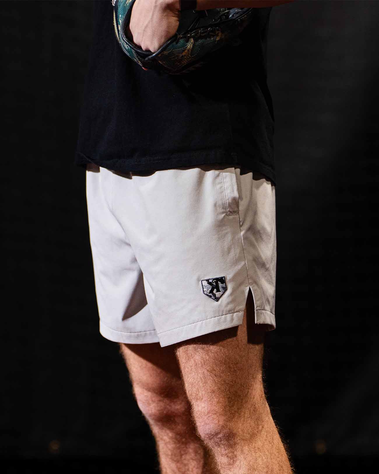 Ghost Camo Training Shorts baseball training shorts - detail closeup